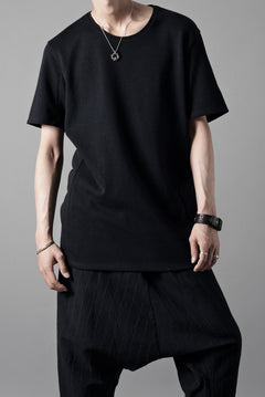 画像をギャラリービューアに読み込む, black crow x LOOM exclusive short sleeve tops / JP paper cotton jersey (BLACK)