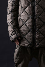 画像をギャラリービューアに読み込む, masnada QUILTED HOOD JACKET / OVER STUFFED PAPER NYLON (DUST)