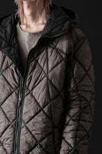 画像をギャラリービューアに読み込む, masnada QUILTED HOOD JACKET / OVER STUFFED PAPER NYLON (DUST)