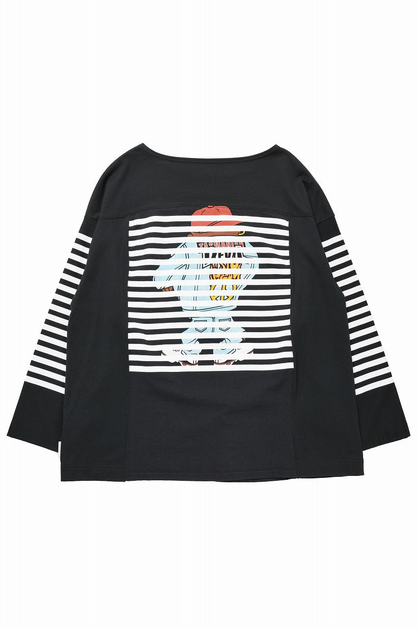 画像をギャラリービューアに読み込む, CHANGES VINTAGE REMAKE LONG SLEEVE TEE (BLACK #A)