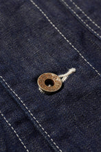 画像をギャラリービューアに読み込む, FULLCOUNT x N/07 exclusive COVER ALL JACKET / 10.5oz Zimbabwe Denim (INDIGO BLUE / ONE WASHED)