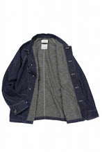 画像をギャラリービューアに読み込む, FULLCOUNT x N/07 exclusive COVER ALL JACKET / 10.5oz Zimbabwe Denim (INDIGO BLUE / ONE WASHED)