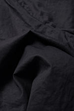 Load image into Gallery viewer, sus-sous wide shorts / cotton linen twill hard finish (CHARCOAL)