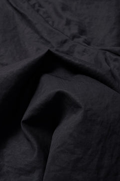 Load image into Gallery viewer, sus-sous wide shorts / cotton linen twill hard finish (CHARCOAL)