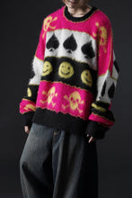 画像をギャラリービューアに読み込む, ISABEL BENENATO Wool Jacquarrd Intarsia Knit Jumper (MIX)