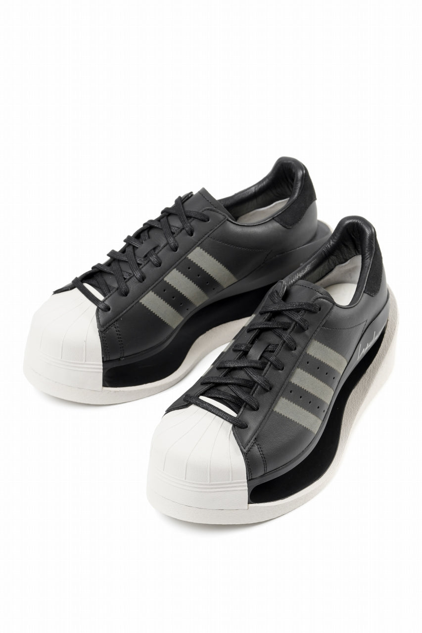 画像をギャラリービューアに読み込む, Y-3 Yohji Yamamoto GENDO SUPER STAR (BLACK×CARBON DUST×CHAPEA)