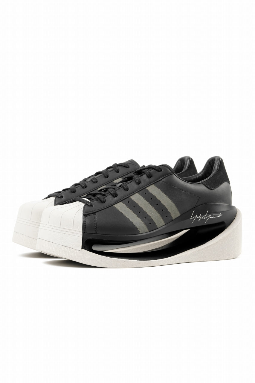 画像をギャラリービューアに読み込む, Y-3 Yohji Yamamoto GENDO SUPER STAR (BLACK×CARBON DUST×CHAPEA)
