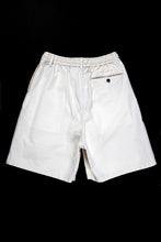 Load image into Gallery viewer, sus-sous cargo shorts / organic cotton silk nepped weather (WHITE)