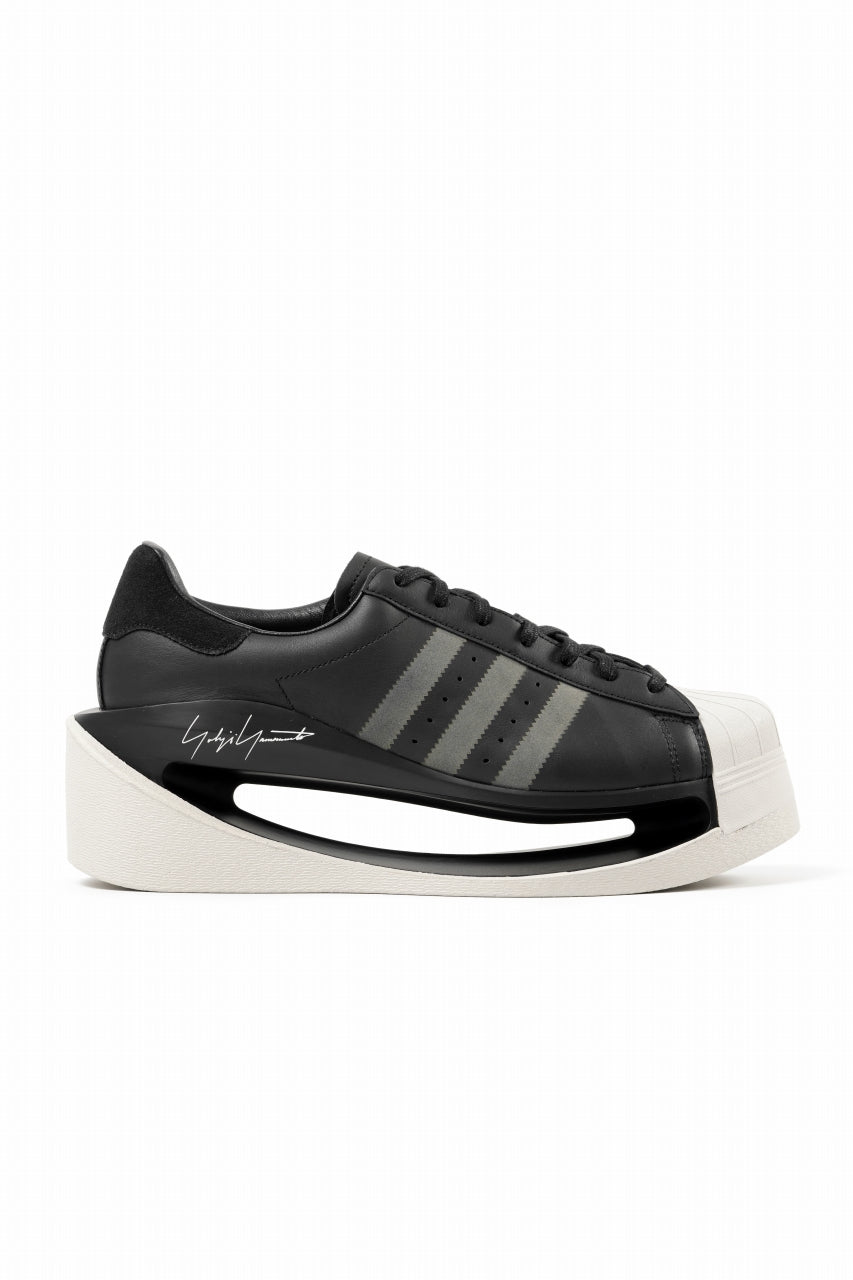 画像をギャラリービューアに読み込む, Y-3 Yohji Yamamoto GENDO SUPER STAR (BLACK×CARBON DUST×CHAPEA)