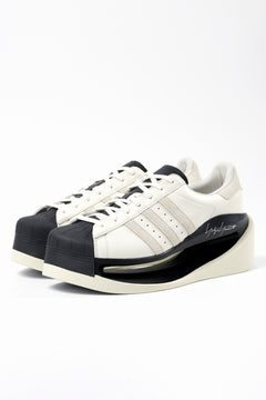 画像をギャラリービューアに読み込む, Y-3 Yohji Yamamoto GENDO SUPER STAR (OFF WHITE×ALUMINIUM×BLACK)