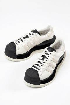 画像をギャラリービューアに読み込む, Y-3 Yohji Yamamoto GENDO SUPER STAR (OFF WHITE×ALUMINIUM×BLACK)