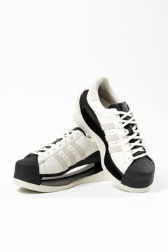 画像をギャラリービューアに読み込む, Y-3 Yohji Yamamoto GENDO SUPER STAR (OFF WHITE×ALUMINIUM×BLACK)