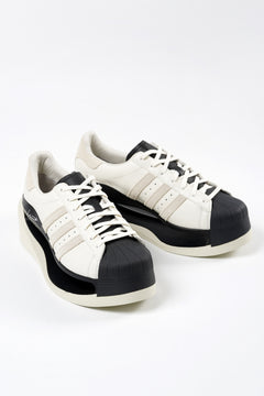 画像をギャラリービューアに読み込む, Y-3 Yohji Yamamoto GENDO SUPER STAR (OFF WHITE×ALUMINIUM×BLACK)