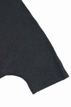 画像をギャラリービューアに読み込む, A.F ARTEFACT DOLMAN LOOSEY T-SHIRT  / WAFFLE KNIT JERSEY (CHARCOAL)