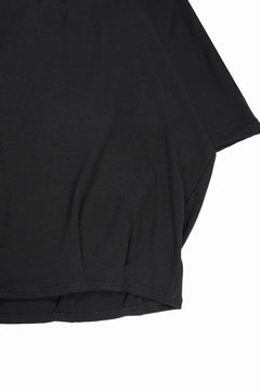 画像をギャラリービューアに読み込む, A.F ARTEFACT DOLMAN LOOSEY T-SHIRT  / WAFFLE KNIT JERSEY (BLACK)