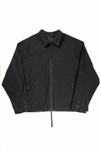 Load image into Gallery viewer, Professor.E DRAWSTRING COACH JACKET (BLACK)