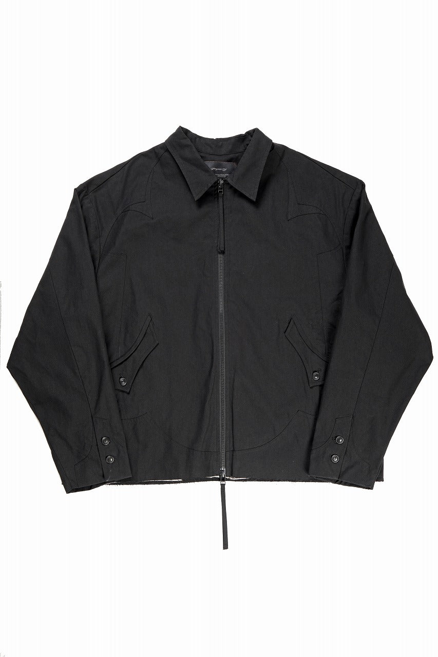 Load image into Gallery viewer, Professor.E DRAWSTRING COACH JACKET (BLACK)