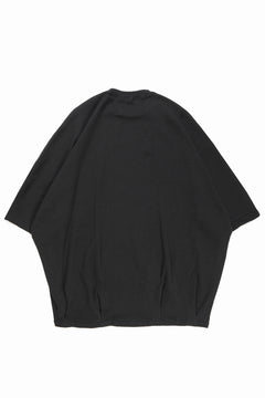 画像をギャラリービューアに読み込む, A.F ARTEFACT DOLMAN LOOSEY T-SHIRT  / WAFFLE KNIT JERSEY (BLACK)