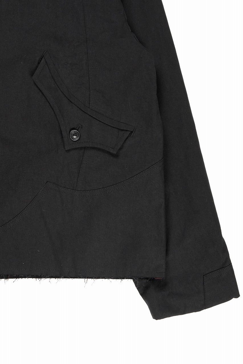 Load image into Gallery viewer, Professor.E DRAWSTRING COACH JACKET (BLACK)