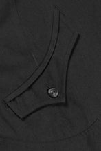 Load image into Gallery viewer, Professor.E DRAWSTRING COACH JACKET (BLACK)