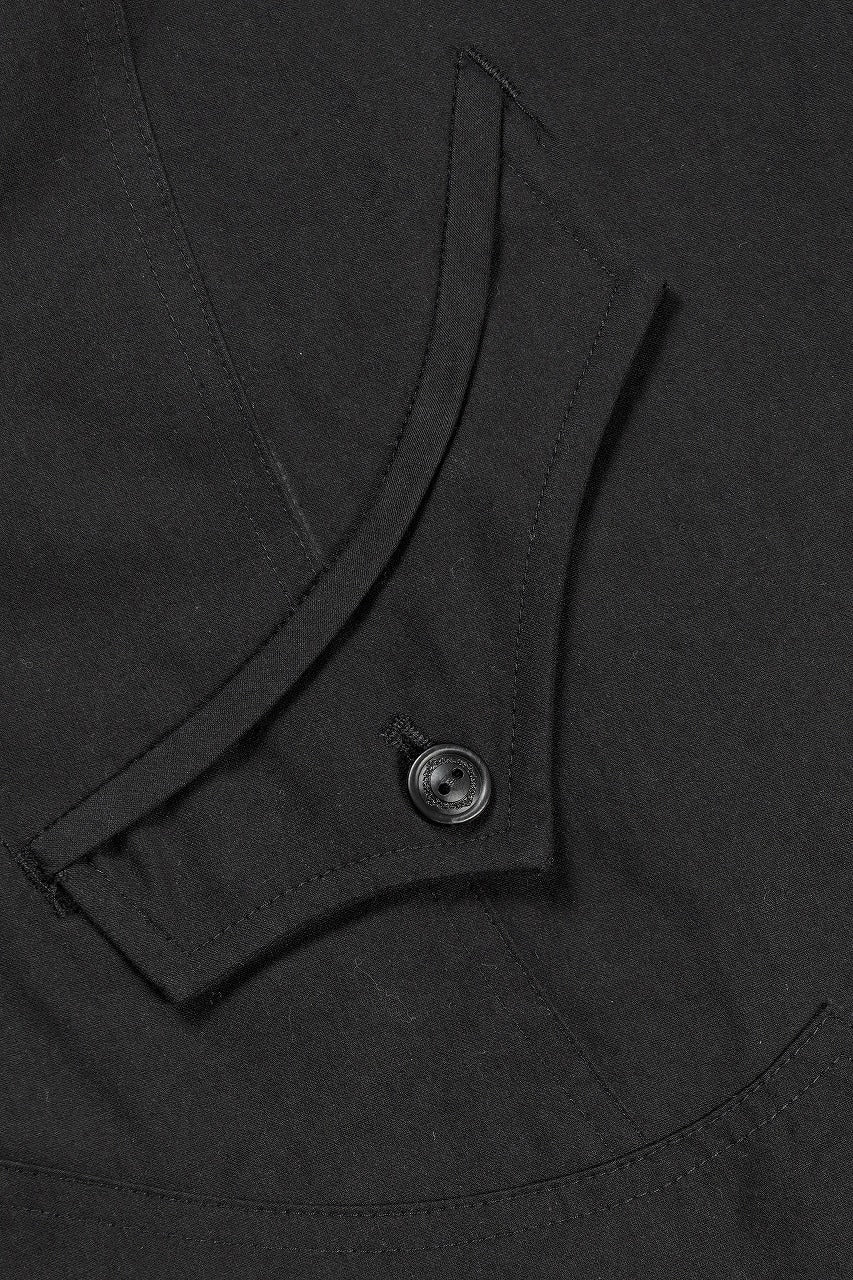 Load image into Gallery viewer, Professor.E DRAWSTRING COACH JACKET (BLACK)