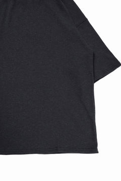 画像をギャラリービューアに読み込む, A.F ARTEFACT JUMBO T-SHIRT  / WAFFLE KNIT JERSEY (CHARCOAL)