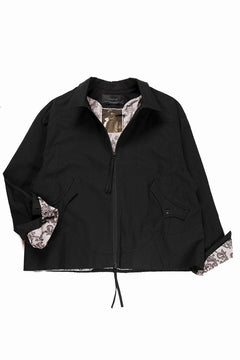 Load image into Gallery viewer, Professor.E DRAWSTRING COACH JACKET (BLACK)