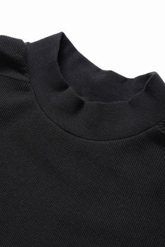 画像をギャラリービューアに読み込む, A.F ARTEFACT JUMBO T-SHIRT  / WAFFLE KNIT JERSEY (BLACK)