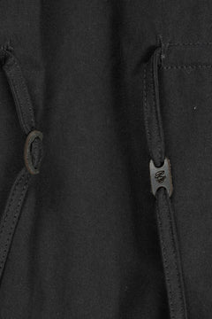 Load image into Gallery viewer, Professor.E DRAWSTRING COACH JACKET (BLACK)