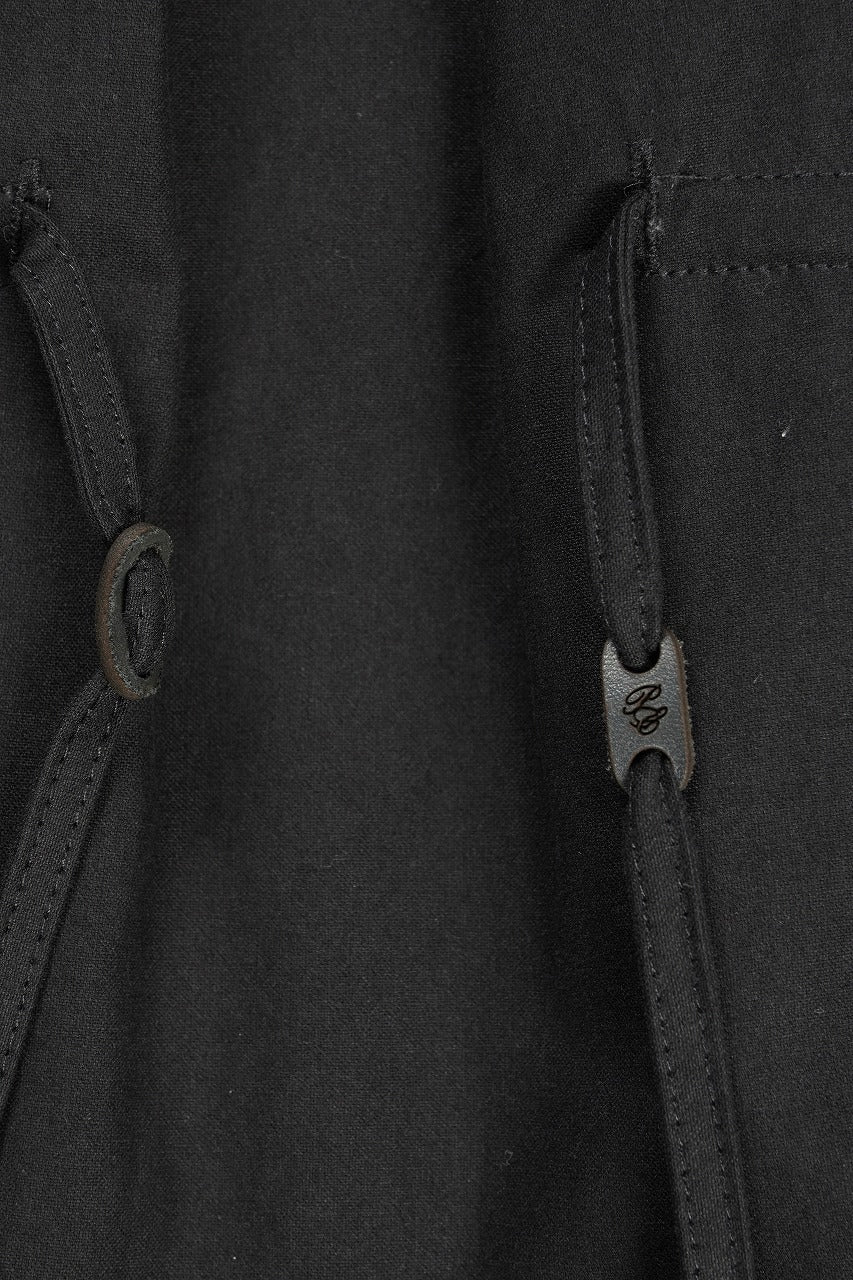 Load image into Gallery viewer, Professor.E DRAWSTRING COACH JACKET (BLACK)