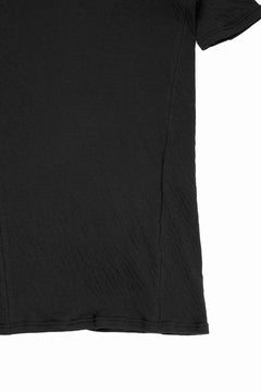 画像をギャラリービューアに読み込む, A.F ARTEFACT MULTI PANEL SLIMFIT T-SHIRT / SOFT DOUBLEFACE (BLACK)