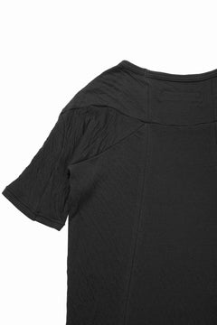画像をギャラリービューアに読み込む, A.F ARTEFACT MULTI PANEL SLIMFIT T-SHIRT / SOFT DOUBLEFACE (BLACK)