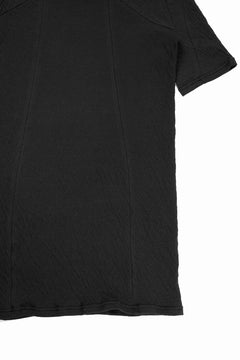 画像をギャラリービューアに読み込む, A.F ARTEFACT MULTI PANEL SLIMFIT T-SHIRT / SOFT DOUBLEFACE (BLACK)