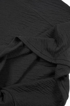 画像をギャラリービューアに読み込む, A.F ARTEFACT MULTI PANEL SLIMFIT T-SHIRT / SOFT DOUBLEFACE (BLACK)