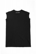 画像をギャラリービューアに読み込む, A.F ARTEFACT CUT SLEEVE T-SHIRT / SLAB L.JERSEY (BLACK)