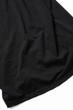 画像をギャラリービューアに読み込む, A.F ARTEFACT CUT SLEEVE T-SHIRT / SLAB L.JERSEY (BLACK)