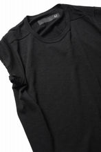 画像をギャラリービューアに読み込む, A.F ARTEFACT CUT SLEEVE T-SHIRT / SLAB L.JERSEY (BLACK)
