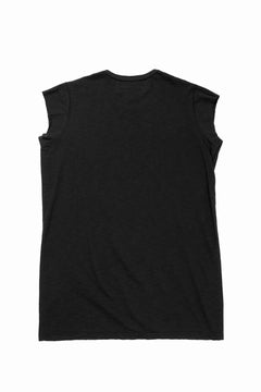 画像をギャラリービューアに読み込む, A.F ARTEFACT CUT SLEEVE T-SHIRT / SLAB L.JERSEY (BLACK)