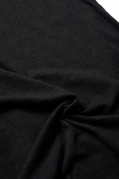 画像をギャラリービューアに読み込む, A.F ARTEFACT CUT SLEEVE T-SHIRT / SLAB L.JERSEY (BLACK)