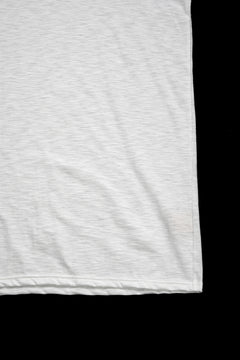 画像をギャラリービューアに読み込む, A.F ARTEFACT CUT SLEEVE T-SHIRT / SLAB L.JERSEY (WHITE)