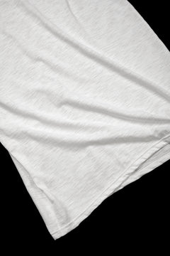 画像をギャラリービューアに読み込む, A.F ARTEFACT CUT SLEEVE T-SHIRT / SLAB L.JERSEY (WHITE)
