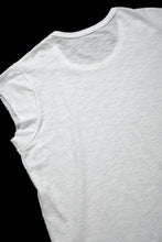 画像をギャラリービューアに読み込む, A.F ARTEFACT CUT SLEEVE T-SHIRT / SLAB L.JERSEY (WHITE)