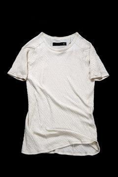 画像をギャラリービューアに読み込む, A.F ARTEFACT MULTI PANEL SLIMFIT T-SHIRT / SOFT DOUBLEFACE (IVORY)