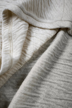 画像をギャラリービューアに読み込む, A.F ARTEFACT MULTI PANEL SLIMFIT T-SHIRT / SOFT DOUBLEFACE (IVORY)