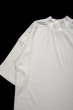 画像をギャラリービューアに読み込む, A.F ARTEFACT JUMBO T-SHIRT  / WAFFLE KNIT JERSEY (WHITE)