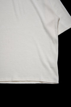 画像をギャラリービューアに読み込む, A.F ARTEFACT JUMBO T-SHIRT  / WAFFLE KNIT JERSEY (WHITE)