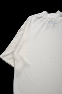 画像をギャラリービューアに読み込む, A.F ARTEFACT JUMBO T-SHIRT  / WAFFLE KNIT JERSEY (WHITE)