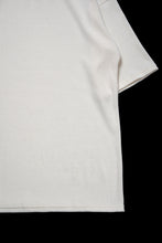 画像をギャラリービューアに読み込む, A.F ARTEFACT JUMBO T-SHIRT  / WAFFLE KNIT JERSEY (WHITE)