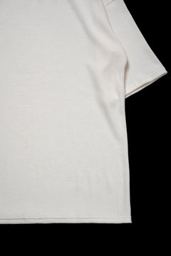 画像をギャラリービューアに読み込む, A.F ARTEFACT JUMBO T-SHIRT  / WAFFLE KNIT JERSEY (WHITE)