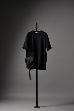 画像をギャラリービューアに読み込む, OBLADI POCKET BAG T-SHIRT (BLACK)